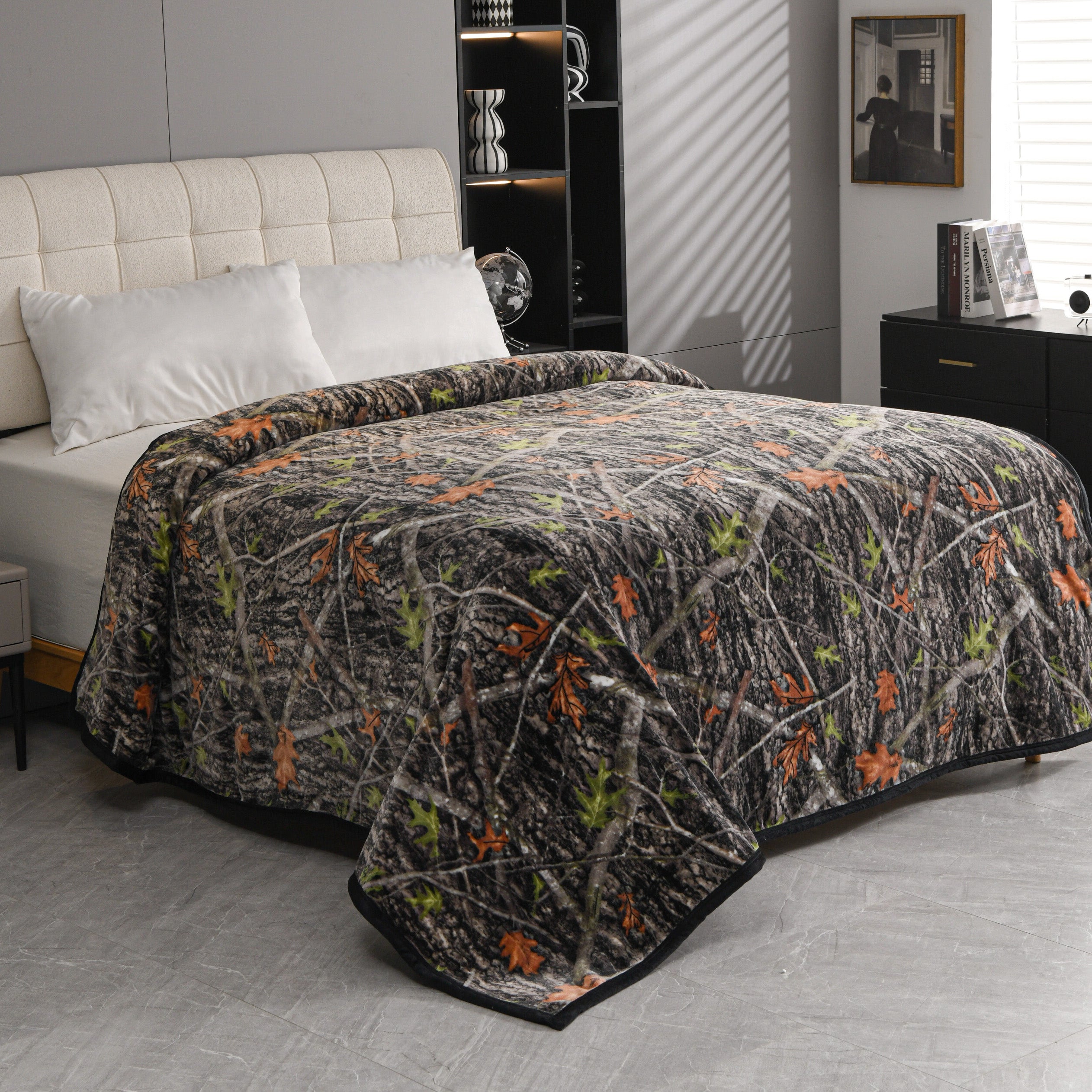 Camo Flannel Blanket