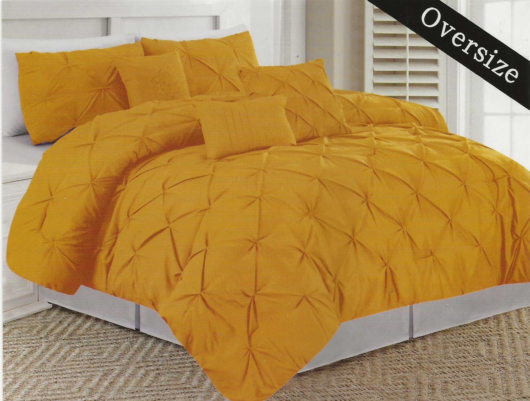 Golden Yellow Comforter Set