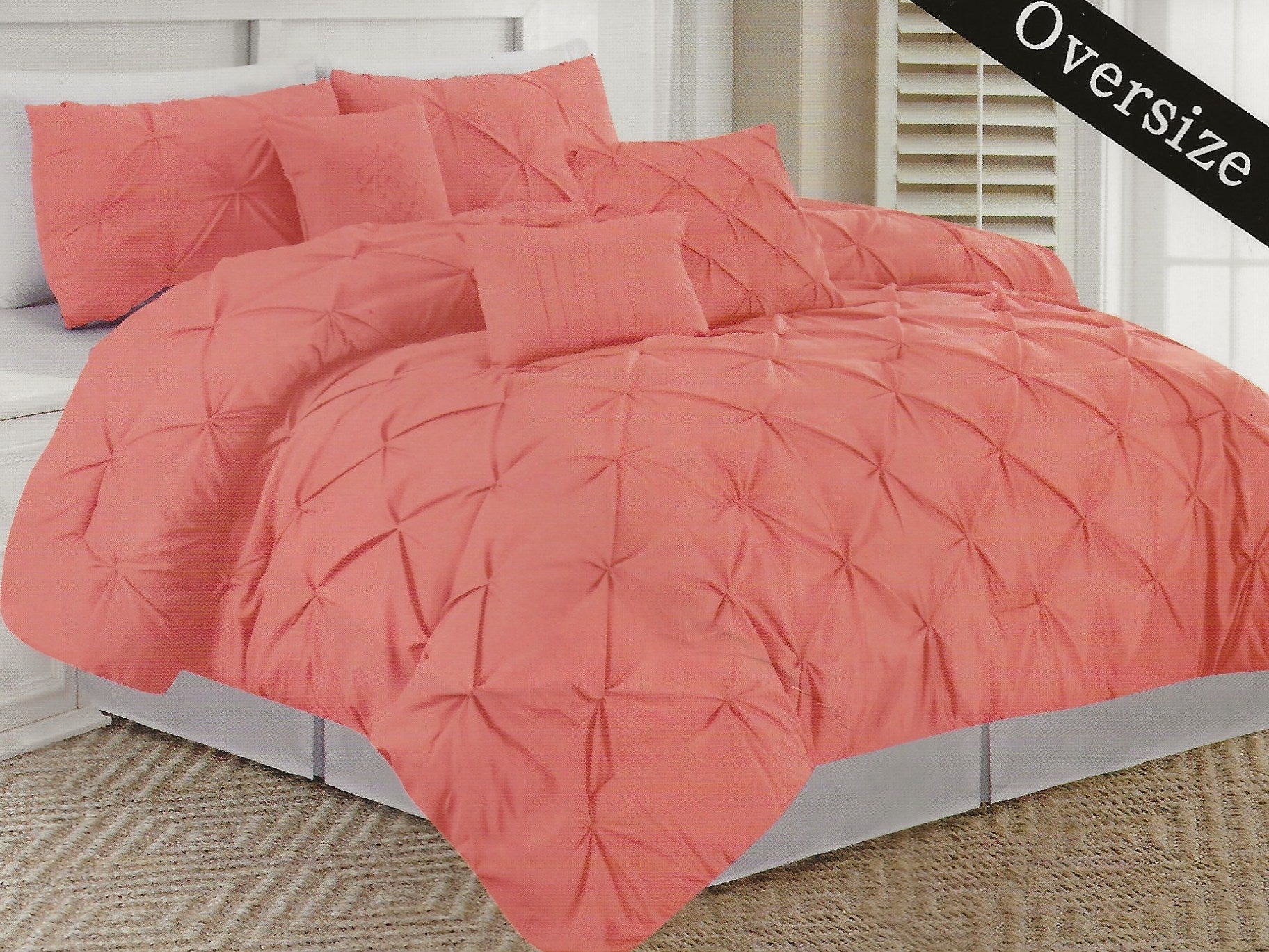 Coral Comforter Set