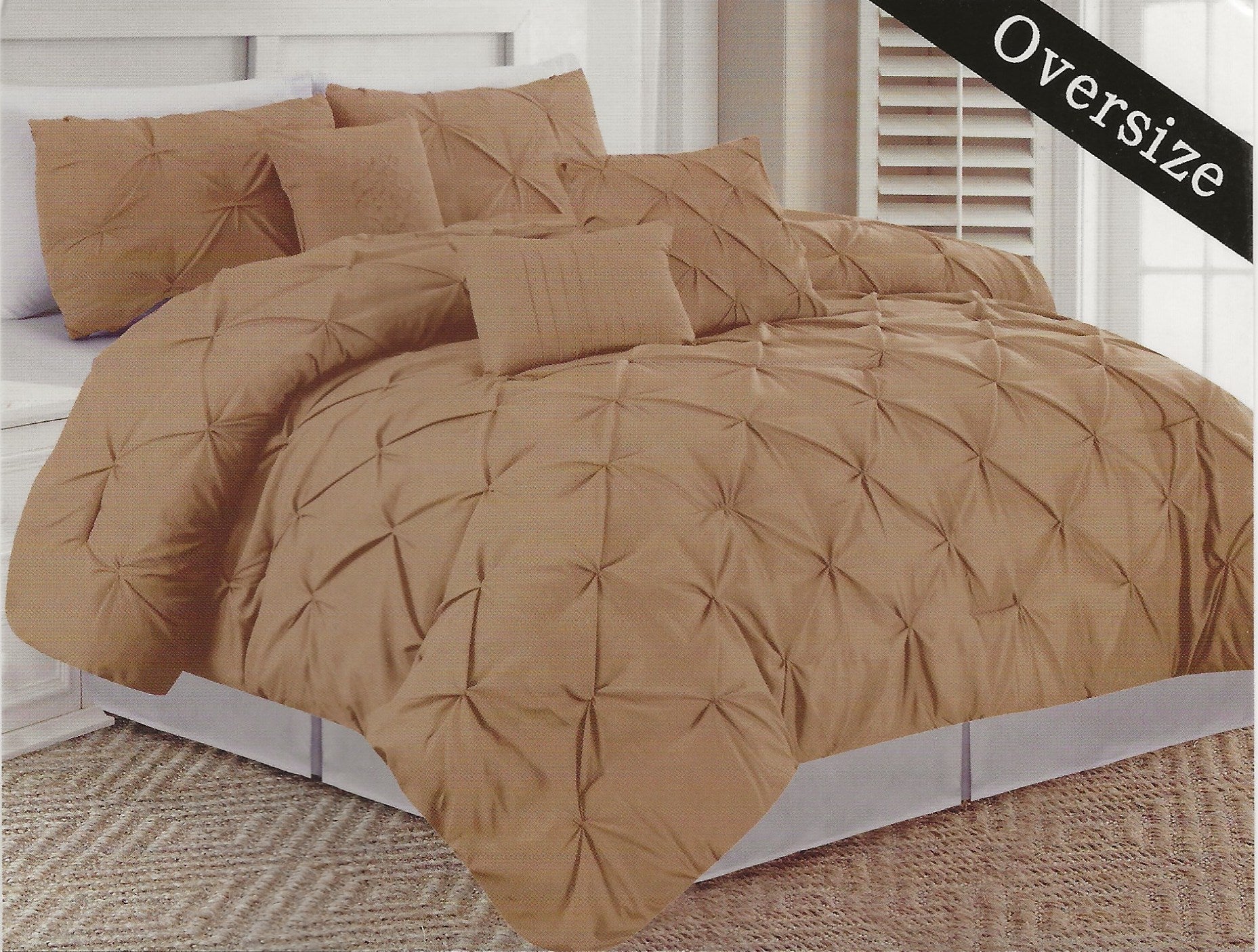 Taupe Comforter Set