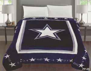 Dallas Flannel Throw Blanket