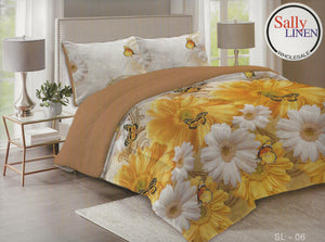 Sunflower & Butterflies Borrego Blanket Set