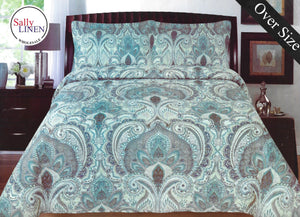 Blue Paisley Quilt